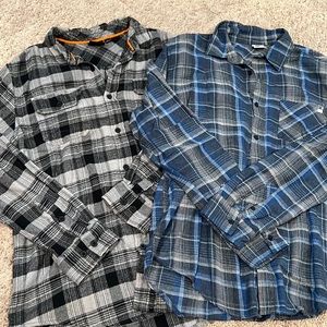 Men’s plaid shirts